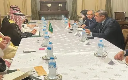 نائب وزير الخارجية والهجرة يرحب بنظيره السعودي في القاهرة لتعزيز التعاون الثنائي