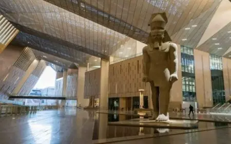 متحدث الوزراء : لا تحديات تعيق افتتاح المتحف المصرى الكبير