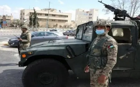 الجيش الأردنى يحبط محاولة تسلل مسيرة على الحدود الغربية