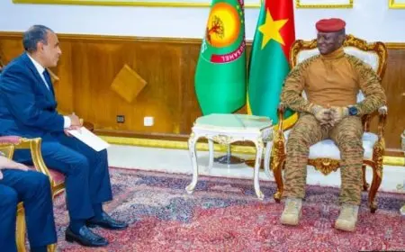 وزير الخارجية ينقل رسالة هامة من الرئيس السيسي إلى رئيس بوركينا فاسو