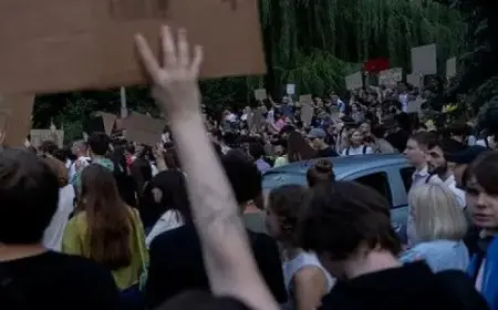 احتجاجات حاشدة في كييف ضد إلغاء استقلالية مؤسسات مكافحة الفساد