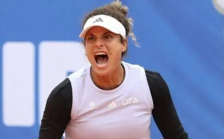 ميار شريف تصل إلى الدور الثاني من بطولة باليرمو المفتوحة للتنس