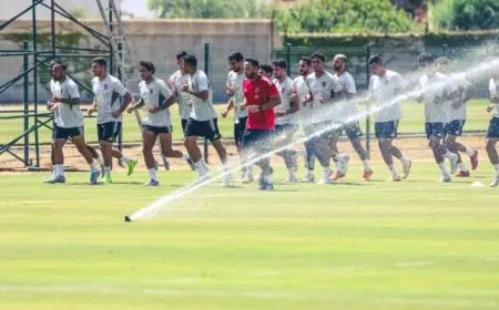 الأهلي يعود لاستئناف تدريباته في معسكر تونس