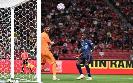 أرسنال يتغلب على ميلان في بداية تحضيراته للموسم الجديد