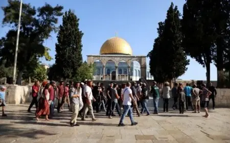 مستوطنون يهاجمون باحات المسجد الأقصى ويثيرون التوترات في القدس