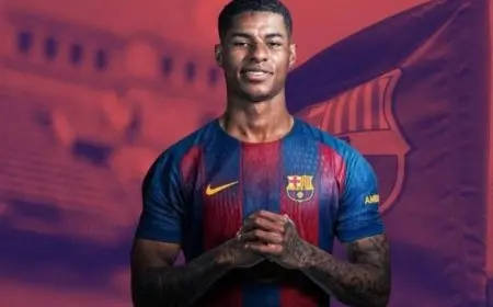 برشلونة يعلن رسمياً عن تعاقده مع ماركوس راشفورد