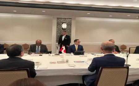 وزير الاستثمار يشارك باجتماع مائدة مستديرة بحضور عدد كبير من قادة الأعمال بدولة اليابان