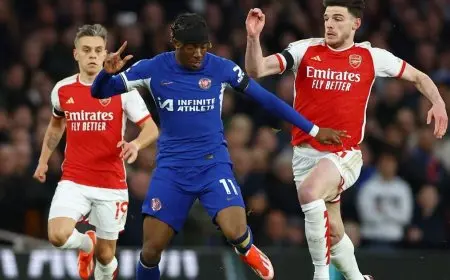 رايس يدعم مادويكي ضد غضب جمهور أرسنال من الصفقة