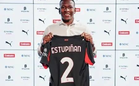 ميلان يتعاقد مع إستوبينيان من برايتون حتى 2030