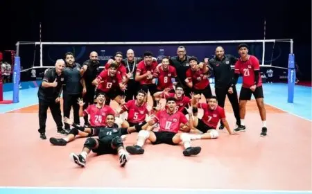 مصر تفوز على تونس في بداية مشوارها ببطولة العالم لشباب الكرة الطائرة تحت 19 سنة