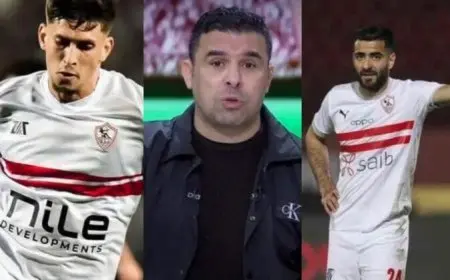 خالد الغندور يرسل رسالة إلى مسؤولي الزمالك بخصوص حمزة المثلوثي وصلاح مصدق