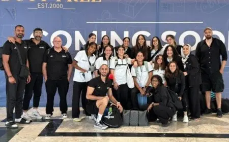 بعثة منتخب سيدات كرة السلة تصل كوت ديفوار استعدادًا لخوض بطولة الأفروباسكت