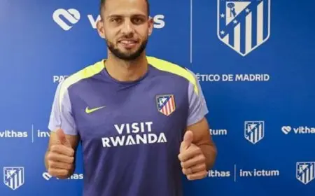 أتلتيكو مدريد يعلن ضم اللاعب هانكو