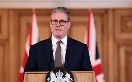 ستارمر يؤكد دعم مصر وأمريكا وقطر لوقف إطلاق النار في غزة