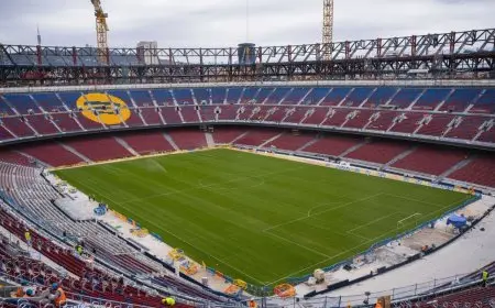 لابورتا يساند “ليماك”.. ويجهل تاريخ عودة برشلونة إلى “كامب نو”