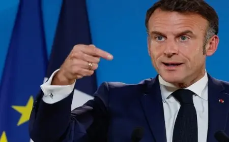 ماكرون: فرنسا ستعترف بدولة فلسطين فى سبتمبر