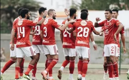 الأهلي يكتسح البنزرتي بخماسية نظيفة في مباراة ودية استعدادًا للموسم الجديد
