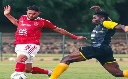 الأهلى يفوز وديا على “البنزرتى” التونسى بخماسية نظيفة استعدادا للموسم الجديد