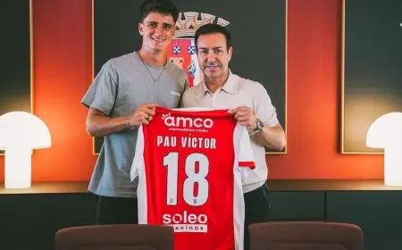 براغا يتعاقد مع باو فيكتور من برشلونة لعقد مدته خمس سنوات
