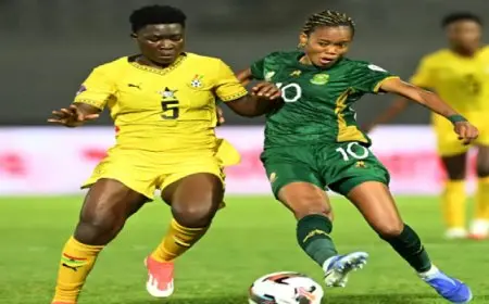 بركلات الترجيح .. غانا ثالث أمم إفريقيا للسيدات على حساب جنوب إفريقيا
