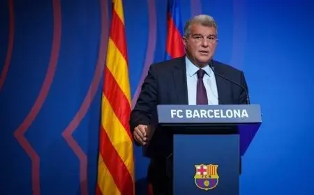 لابورتا: نهدف إلى العودة القريبة إلى الكامب نو ولم أفكر في الانتخابات المقبلة داخل برشلونة