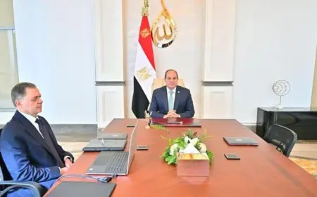 الرئيس السيسي يعقد اجتماعًا هامًا مع وزير الداخلية لتعزيز الأمن والاستقرار