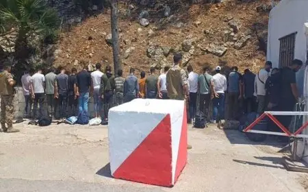 ضبط 90 سوريًا أثناء تجولهم بشكل غير قانوني في الأراضي اللبنانية