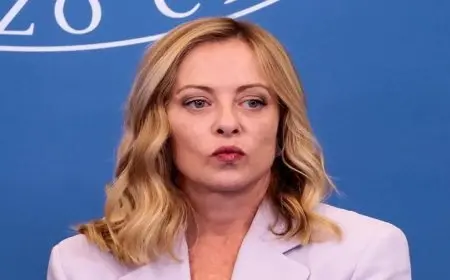 رئيسة وزراء إيطاليا تعلن اعترافها بدولة فلسطين بعد تأسيسها