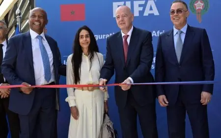فيفا يطلق مقره الإقليمي في المغرب بحضور إنفانتينو وموتسيبي