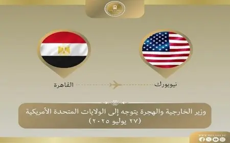 عبد العاطي يصل نيويورك للمشاركة في مؤتمر دولي هام حول القضية الفلسطينية