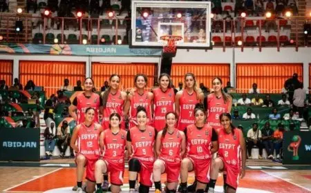 منتخب مصر يلتقي أنجولا في كأس إفريقيا لسيدات كرة السلة