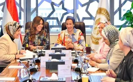 منال عوض وياسمين فؤاد تبدأان عملية تسليم ملفات وزارة البيئة بشكل رسمي