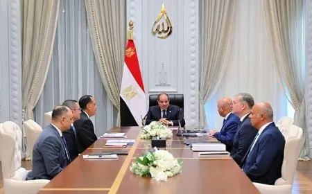 الرئيس السيسي يبرز دور مشروعات البتروكيماويات والصناعات التعدينية في التنمية الاقتصادية