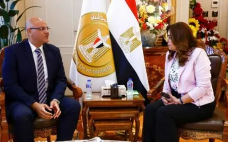 وزيرة التنمية المحلية ترصد مشروعات حياة كريمة مع محافظ القليوبية لتعزيز التنمية المحلية