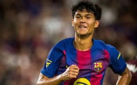 “درو” موهبة صاعدة في برشلونة.. هل يتبع مسار يامال؟