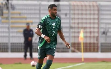 محرز يعلن موعد اعتزاله ويثني على ملاعب المغرب في كأس إفريقيا