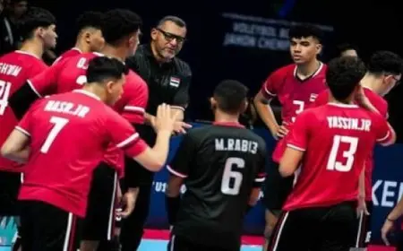 منتخب شباب الطائرة يخسر 3 / 0 من إيران فى بطولة العالم بأوزبكستان