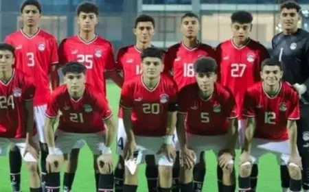 منتخب مصر في المجموعة الثانية بكأس الخليج للشباب
