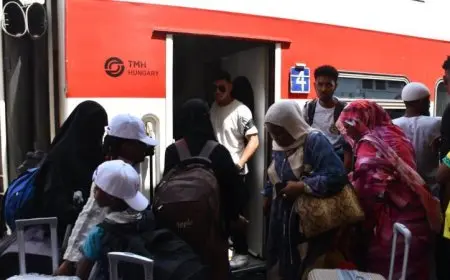 انطلاق القطار الثاني للعودة الطوعية للسودانيين إلى وطنهم عبر السكة الحديد