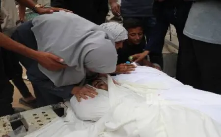 8 شهداء فى قصف للإحتلال على مدينة غزة ومخيم النصيرات