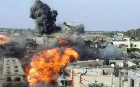 مقتل 11 فلسطينيا إثر قصف الاحتلال على نازحين في جنوب قطاع غزة