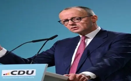 المستشار الألمانى: حل الدولتين هو السبيل الوحيد لإنهاء الصراع الفلسطينى الإسرائيلى