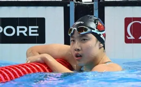 بعمر 12 عاماً.. الصينية يو زيدي تصنع التاريخ في بطولة العالم للسباحة