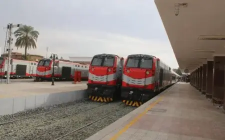 سكة الحديد توضح أسباب تأخر القطار رقم 923 المتجه من القاهرة إلى الإسكندرية