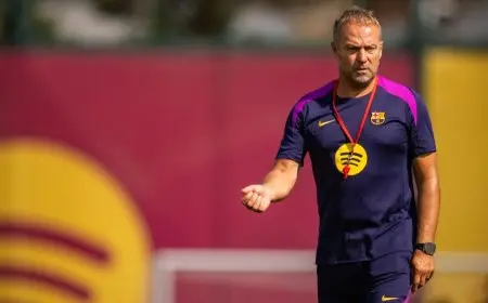 فليك يحدد موعد حسم ملف قادة برشلونة الجدد ويترقب تطورات درو