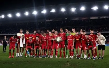 ليفربول يتغلب على يوكوهاما إف مارينوس الياباني في مباراة ودية