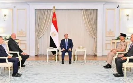 الرئيس السيسي ووزير الدفاع الإيطالي يبحثان سبل تعزيز التعاون العسكري والأمني بين مصر وإيطاليا