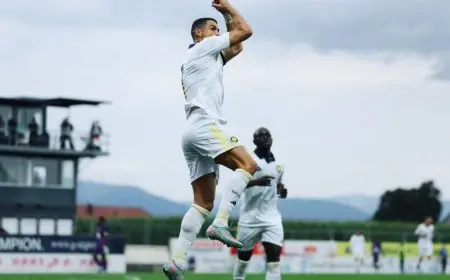رونالدو يقود النصر للتغلب على تولوز بحضور جواو فيليكس