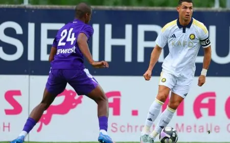 “رونالدو: الشغف لا يتوقف” بعد انتصار النصر على تولوز في مباراة ودية