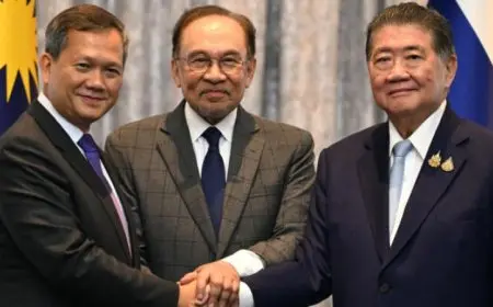 وزير خارجية أمريكا وماليزيا يعقدان محادثات هامة لخفض التوتر بين تايلاند وكمبوديا